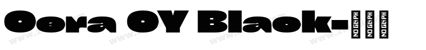 Cera CY Black字体转换 Cera CY Black字体转换